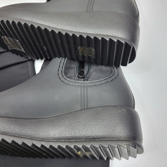 Jeffrey Campbell Monsoon Over the Knee Platform Rain Boot Size 11 - Picture 9 of 15